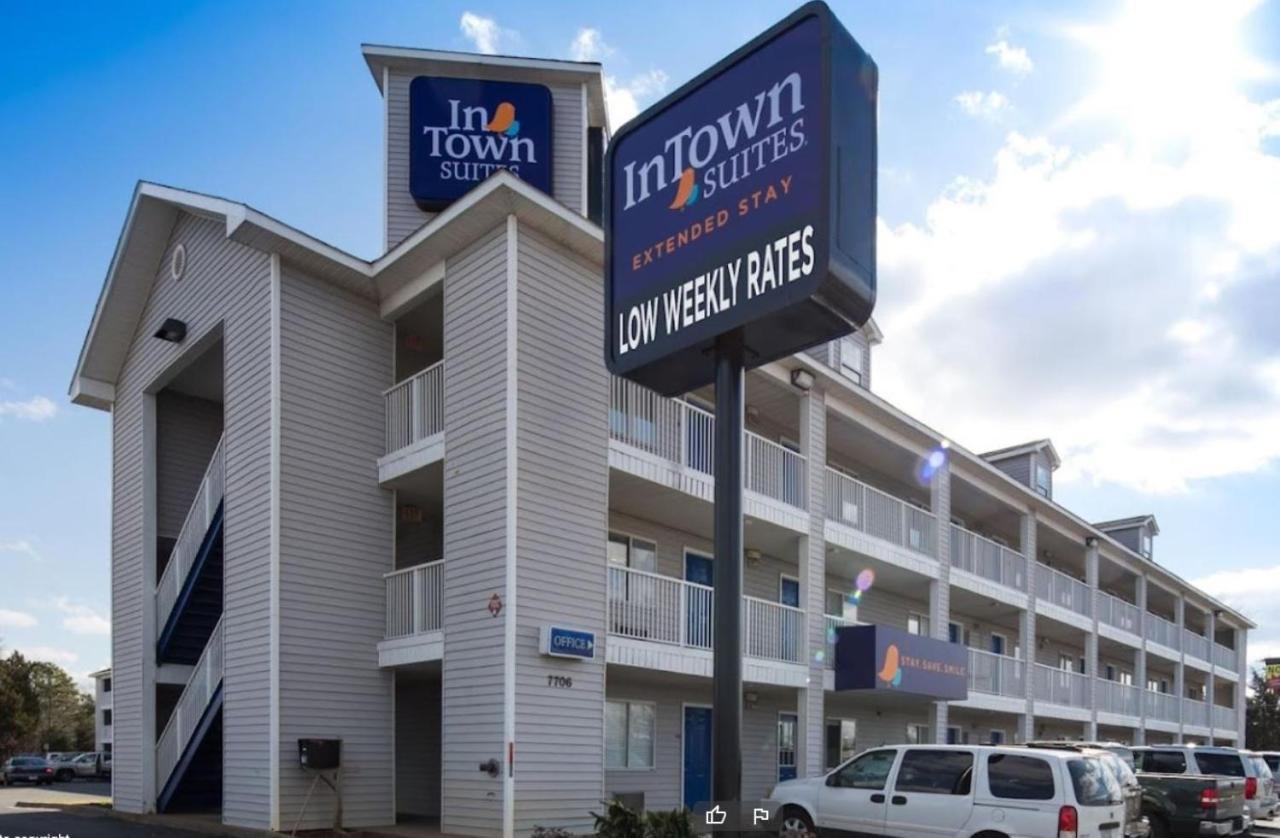 Intown Suites Extended Stay Charlotte Nc - North Tryon Ngoại thất bức ảnh